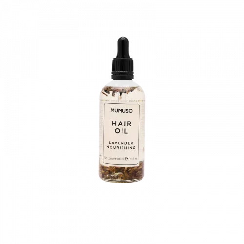 MUMUSO Haaröl mit Lavendelblüten, 100 ml – pflegendes Haaröl für Haarpflege, ideal für trockenes und strapaziertes Haar.