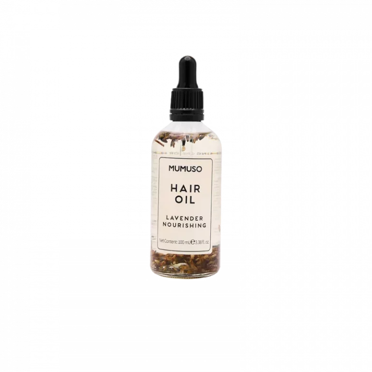 MUMUSO Haaröl mit Lavendelblüten, 100 ml – pflegendes Haaröl für Haarpflege, ideal für trockenes und strapaziertes Haar.