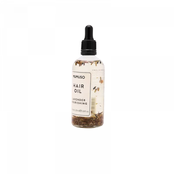 MUMUSO Haaröl mit Lavendelblüten, 100 ml – pflegendes Haaröl für Haarpflege, ideal für trockenes und strapaziertes Haar.