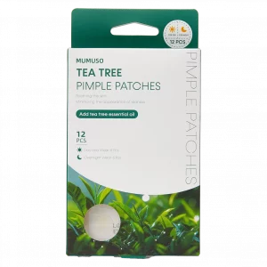 MUMUSO Pimple Patches Set für Tag und Nacht, transparent – 12-teiliges Aknepflege-Produkt mit Salicylsäure für empfindliche Haut.