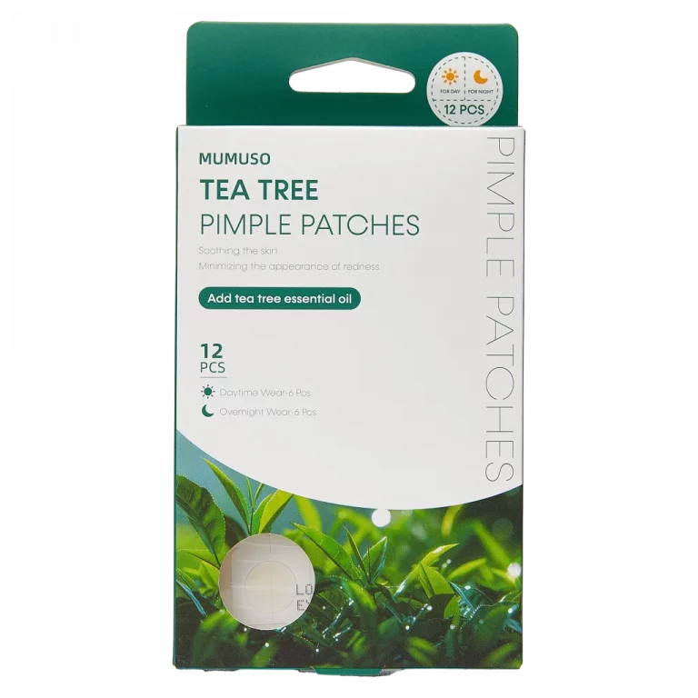 MUMUSO Pimple Patches Set für Tag und Nacht, transparent – 12-teiliges Aknepflege-Produkt mit Salicylsäure für empfindliche Haut.
