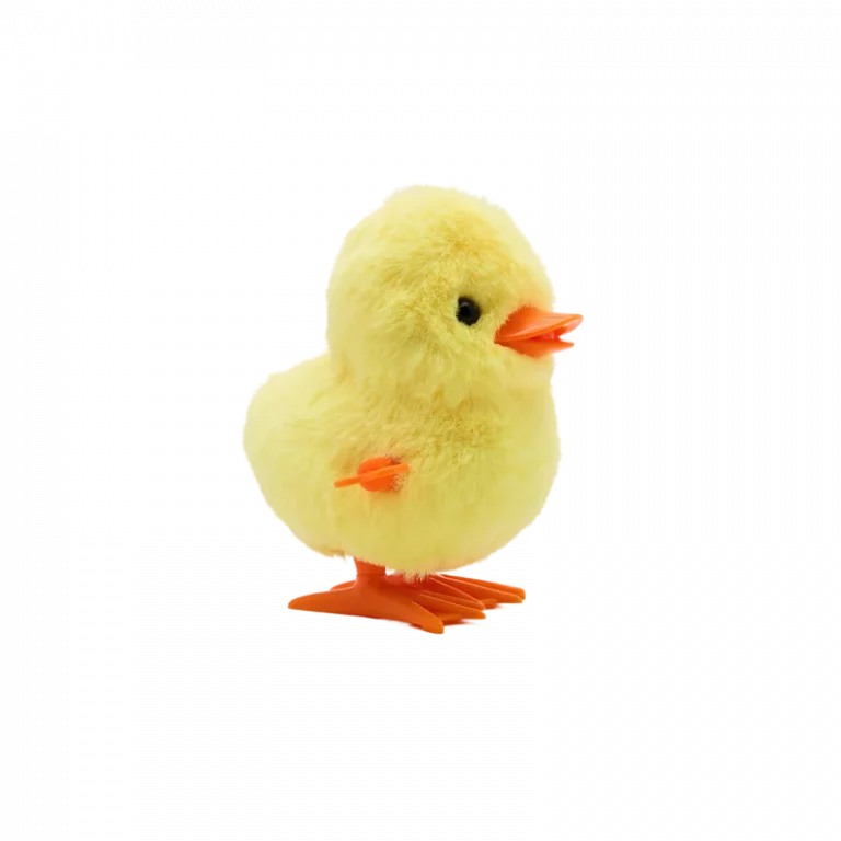 MUMUSO Plüschtier-Entenküken aus ABS und Plüsch – gelbes Kinderspielzeug Ente zum Kuscheln und Spielen für Kinder.