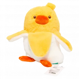 MUMUSO Plüschtier Ente aus Polyester, ca. 25 cm (Gelb) – weiches Kinderspielzeug als niedliches Kuscheltier Ente.