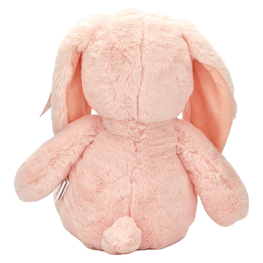 mumuso_plueschtier_hase_30cm_rosa_2.webp MUMUSO Plüschtier Hase, rosa, 30 cm – weiches Kuscheltier Hase für Kinder als liebevolles Geschenk.