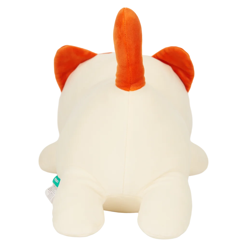 mumuso_plueschtier_katze_45cm_orange_weiss.webp MUMUSO Plüschtier Katze, 45 cm – weiches Kuscheltier in Orange/Weiß als ideales Katzenspielzeug aus Plüsch.