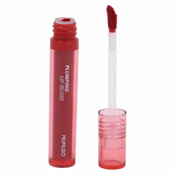 MUMUSO Plumping Lip Gloss mit Glanzeffekt, 17 g (Rose Red) – Lip Gloss für volle Lippen und gepflegtes Lippen Make-up.