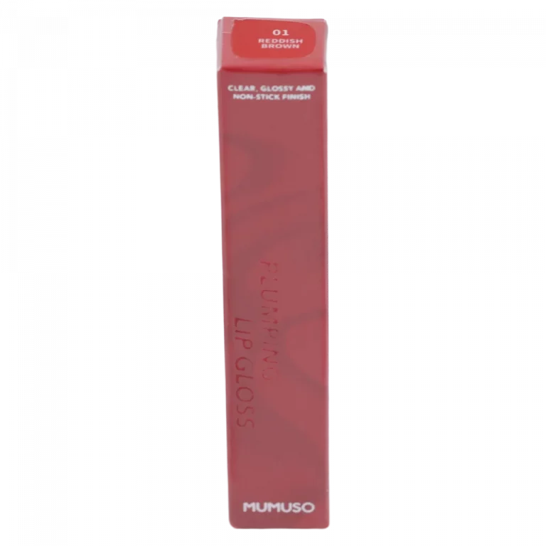 MUMUSO Plumping Lipgloss, 5,6 ml in Reddish Brown – Lipgloss mit glänzendem Finish für vollere Lippen.