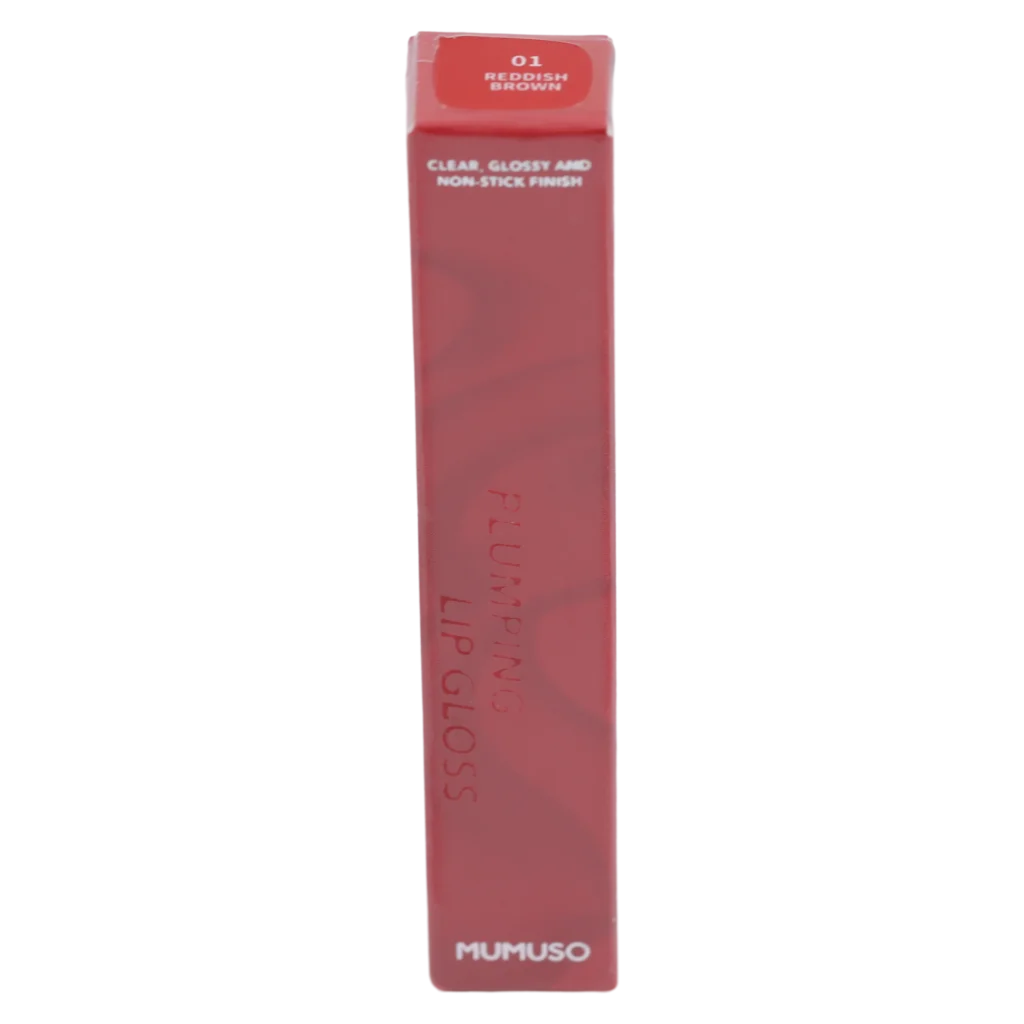 mumuso_plumping_lipgloss_glaenzendes_finish_5-6ml_reddish-brown.webp MUMUSO Plumping Lipgloss, 5,6 ml in Reddish Brown – Lipgloss mit glänzendem Finish für vollere Lippen.