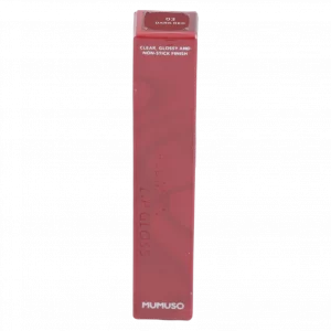 MUMUSO Plumping Lipgloss mit glänzendem Finish, 17 g in Dunkelrot – Lipgloss für vollere Lippen und strahlenden Look.