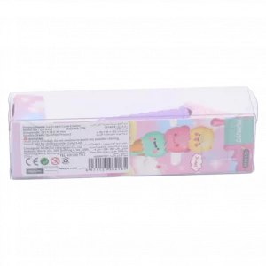 MUMUSO Radierer Eistüte mit Einhorn, lila – niedlicher Schulradierer für Kinder, ideal als Geschenkidee Einhorn.