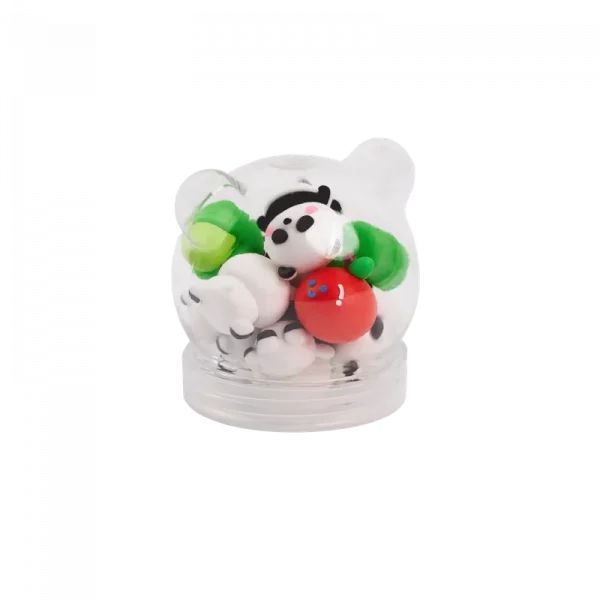 MUMUSO Radiergummi-Set mit Pandafiguren in praktischer Dose – ideales Radiergummi für Kinder und Schulbedarf.