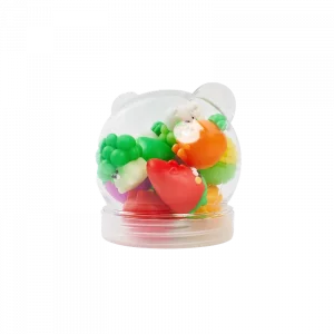 MUMUSO Radiergummi Set, zehnteilig mit Happy Farm Motiven, für Kinder, farbenfroh, ideal als Radiergummi Schule.