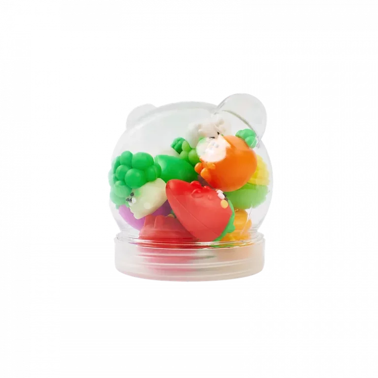 MUMUSO Radiergummi Set, zehnteilig mit Happy Farm Motiven, für Kinder, farbenfroh, ideal als Radiergummi Schule.