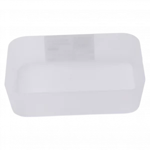 MUMUSO rechteckige Aufbewahrungsbox aus Polypropylen, S-Format (Transparent) – praktische Kunststoffbox für Haushalt.
