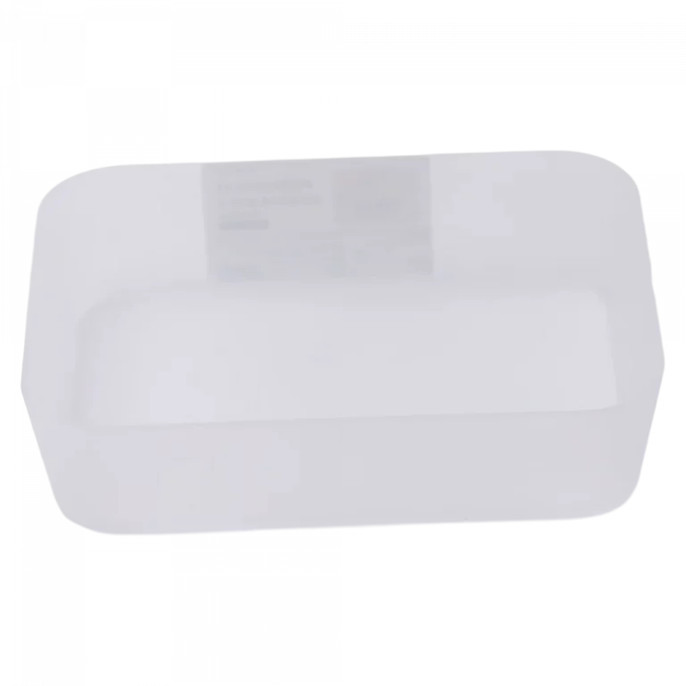 MUMUSO rechteckige Aufbewahrungsbox aus Polypropylen, S-Format (Transparent) – praktische Kunststoffbox für Haushalt.