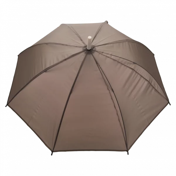 MUMUSO klassischer Regenschirm mit J-Griff in Blau – Regenschirm für Damen und Herren, groß und alltagstauglich.