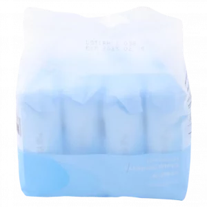 MUMUSO Reinigungstücher aus Vliesstoff für Erwachsene, 4er-Pack, 25 Stück je Packung (hellblau) – sanfte Pflegeprodukte.