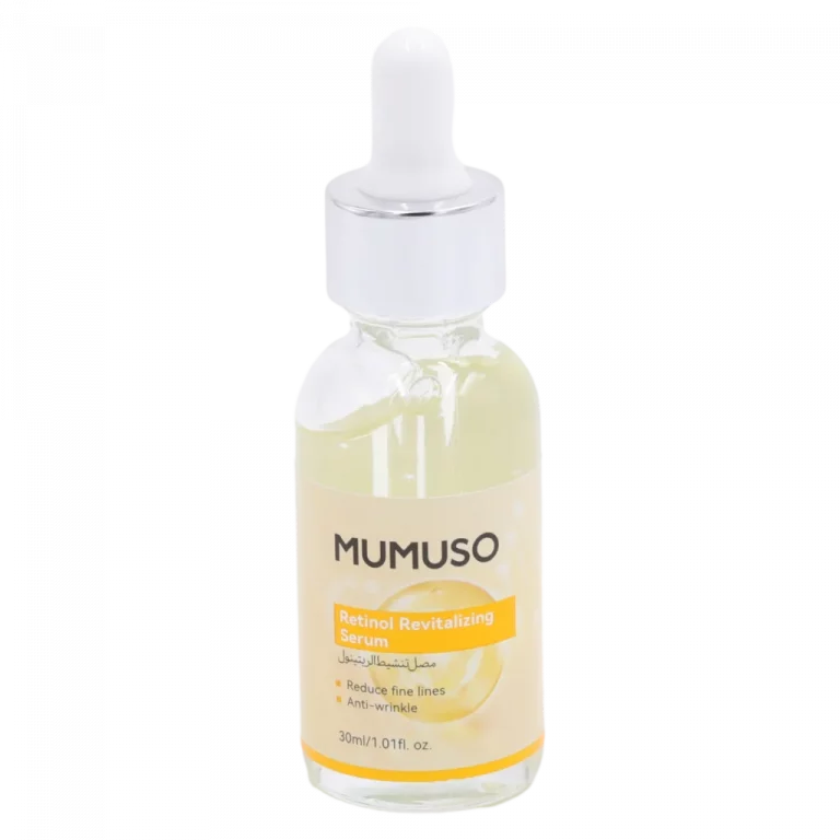 MUMUSO Retinol Serum für Gesicht, 30 ml – revitalisierendes Gesichtspflege Serum mit feuchtigkeitsspendendem Retinol.