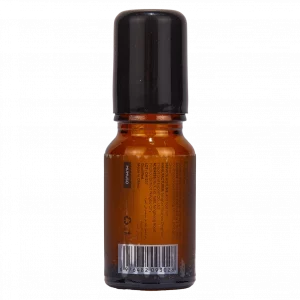 MUMUSO Roll-On-Flasche 10 ml, braun – praktische Kosmetikflasche für unterwegs, passend für ätherische Öle.