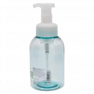 MUMUSO Schaumspenderflasche, 400 ml (Blau) – nachfüllbarer Seifenspender Kunststoff für Bad oder Küche.