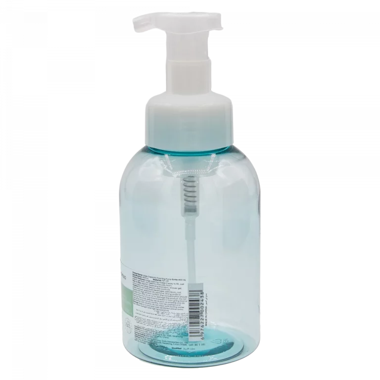 MUMUSO Schaumspenderflasche, 400 ml (Blau) – nachfüllbarer Seifenspender Kunststoff für Bad oder Küche.