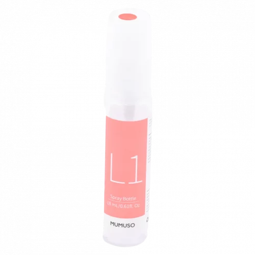 MUMUSO Sprühflasche für kosmetische Flüssigkeiten, 18 ml (Transparent) – praktische Sprühflasche für Beauty-Anwendungen unterwegs.