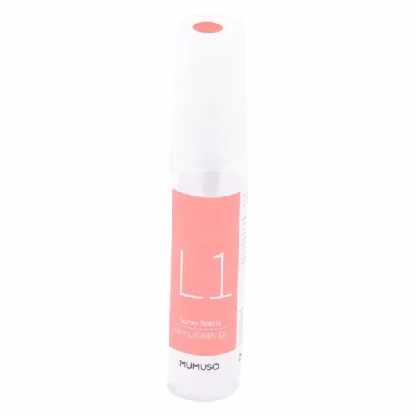 MUMUSO Sprühflasche für kosmetische Flüssigkeiten, 18 ml (Transparent) – praktische Sprühflasche für Beauty-Anwendungen unterwegs.