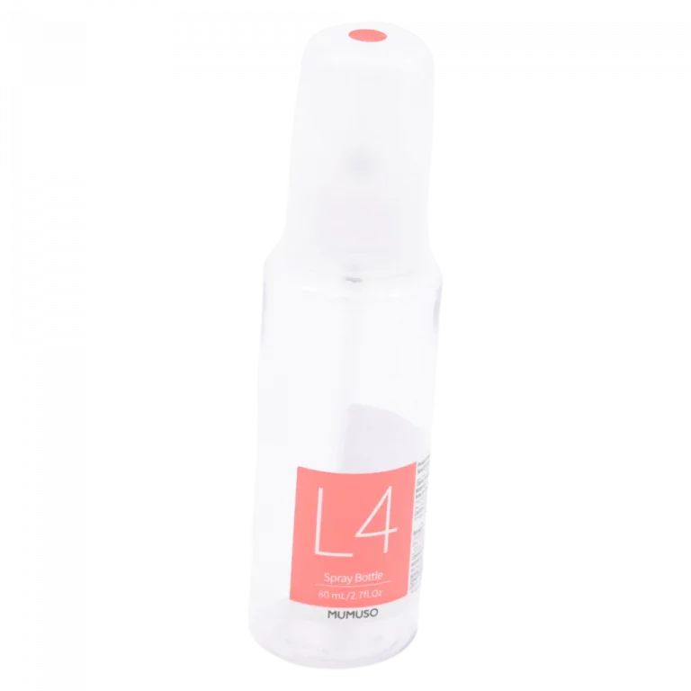 MUMUSO Sprühflasche transparent, nachfüllbar, 80 ml (Klar) – praktische Beauty Tool Sprühflasche für Kosmetik.