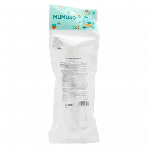 MUMUSO Squeeze-Flasche mit Pumpendesign, 80 ml, transparent – praktische Kosmetikflasche für Shampoo und Lotion.