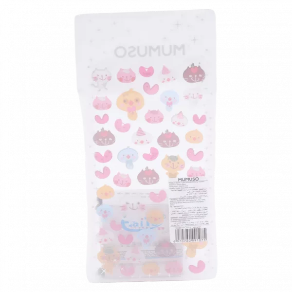 MUMUSO Sticker aus Epoxidharz mit Tier-Sticker, glänzend und mehrfarbig – ideal zum Basteln in Schule und Alltag.