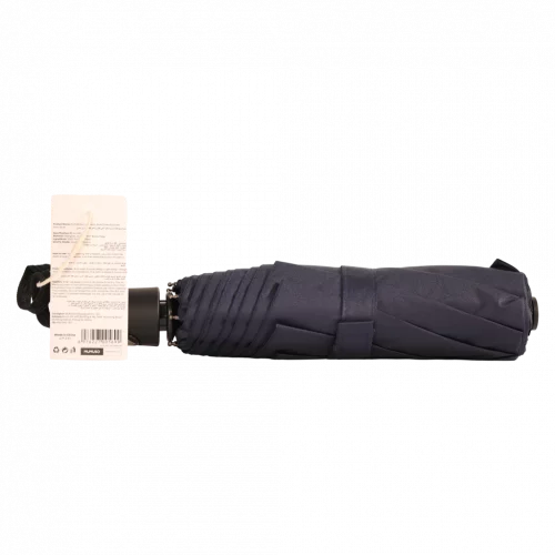 MUMUSO kompakter Taschenschirm mit Automatikfunktion, navy blau – idealer Regenschirm für unterwegs.