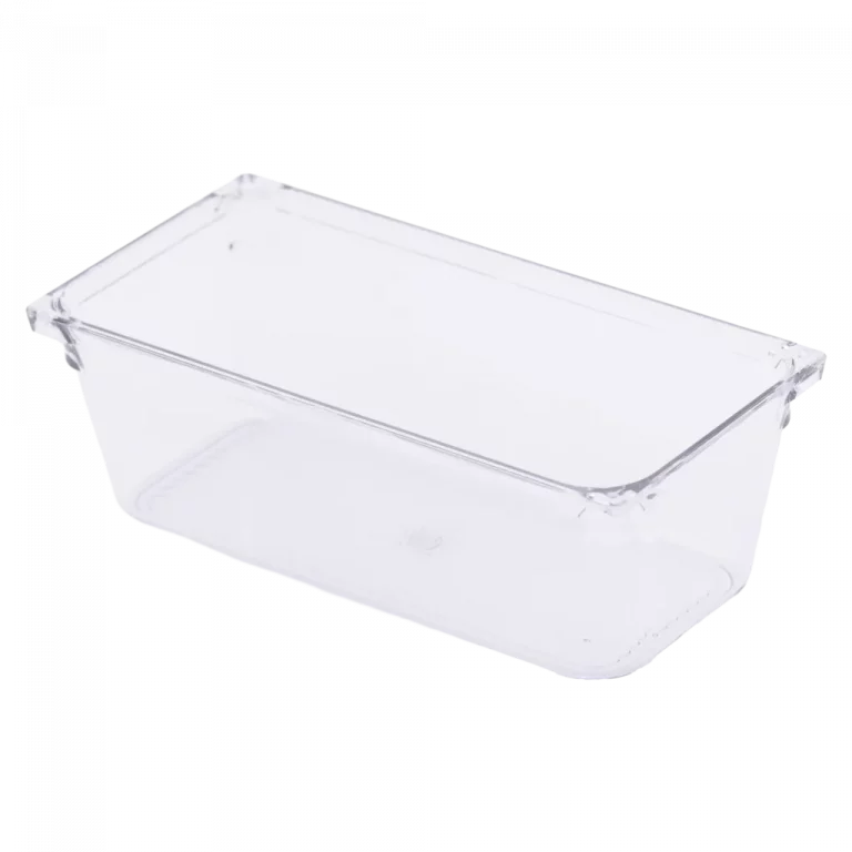 MUMUSO transparente Aufbewahrungsbox aus PET, 380 ml – praktische Haushaltsaufbewahrung für Kleinteile.