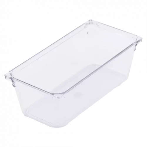 MUMUSO transparente Aufbewahrungsbox aus PET, 380 ml – praktische Haushaltsaufbewahrung für Kleinteile.