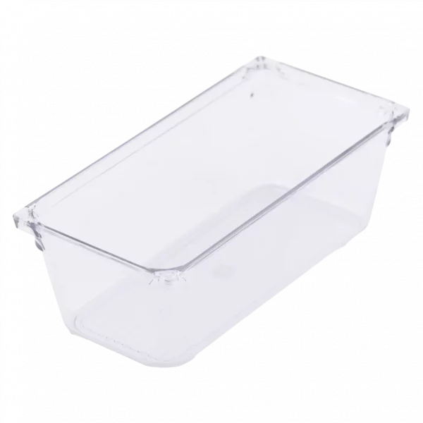 MUMUSO transparente Aufbewahrungsbox aus PET, 380 ml – praktische Haushaltsaufbewahrung für Kleinteile.