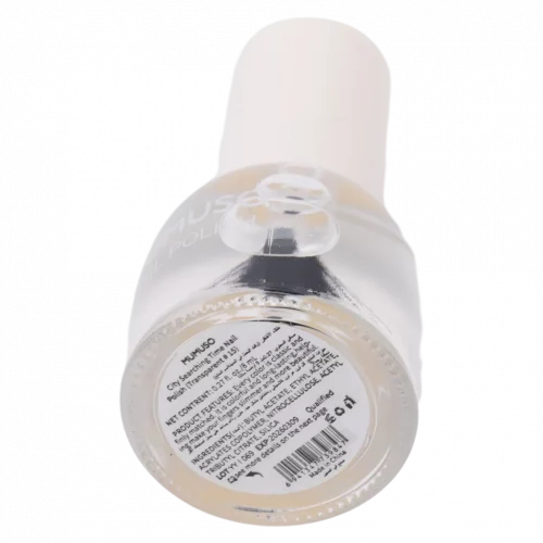 MUMUSO transparenter Nagellack als Überlack, 54,5 g – schützender Nagellack transparent für alle Nageltypen.