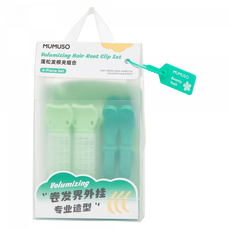 MUMUSO Volumen Haarwurzel-Clip Set aus Kunststoff für Haarstyling, Haarclip in Mint – praktisches Haarstyling Tool.