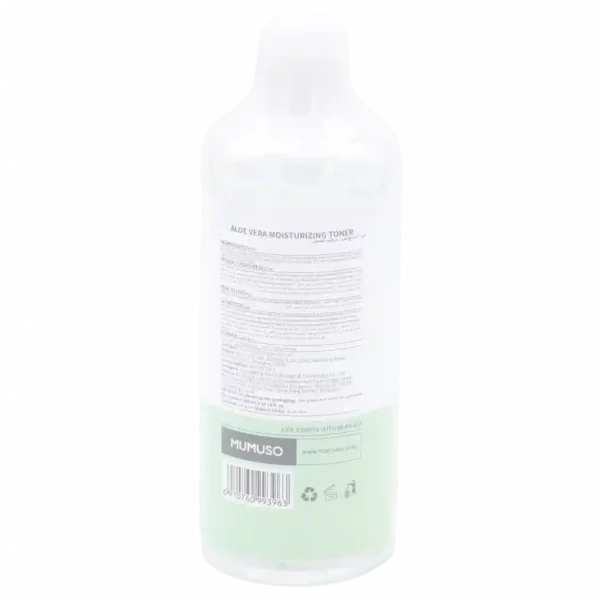 MUMUSO Aloe Vera Feuchtigkeitstoner, 358,3 ml – sanfte Pflege für die Gesichtshaut.