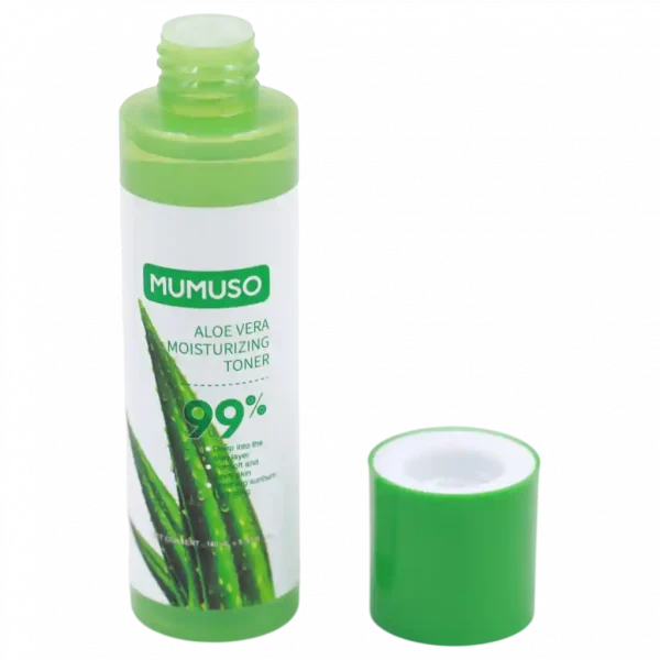 MUMUSO Aloe Vera Moisturizing Toner, 197 ml (Grün) – feuchtigkeitsspendendes Gesichtswasser für die tägliche Pflege.