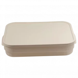 MUMUSO Aufbewahrungsbox L aus PP (Beige) – ideal für die Organisation von Kleidung und Haushaltsgegenständen.
