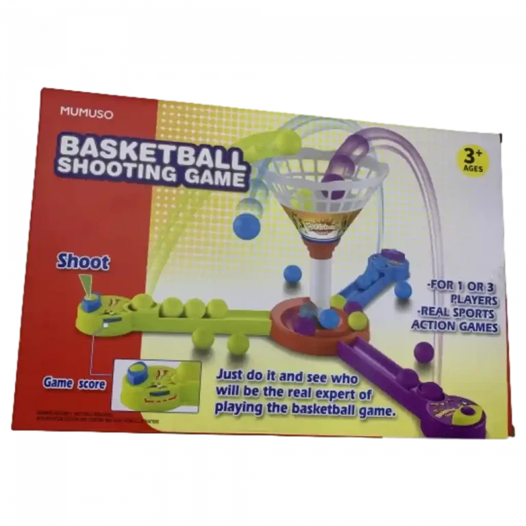 MUMUSO Basketball Shooting Game aus ABS-Kunststoff – perfektes Spielzeug für Kinder ab 3 Jahren für spannende Basketball-Matches.
