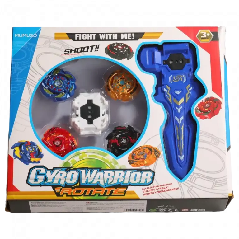 MUMUSO Battling Top Toy Set mit 5 Kreiselspielzeugen, ideal für Kinder ab 3 Jahren.