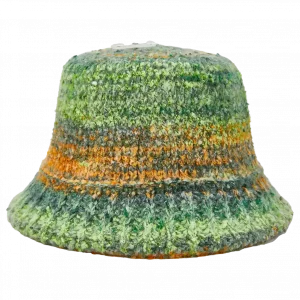 MUMUSO Bucket Hat in grün mit Farbverlauf – perfekte Kopfbedeckung für lässige Outfits.