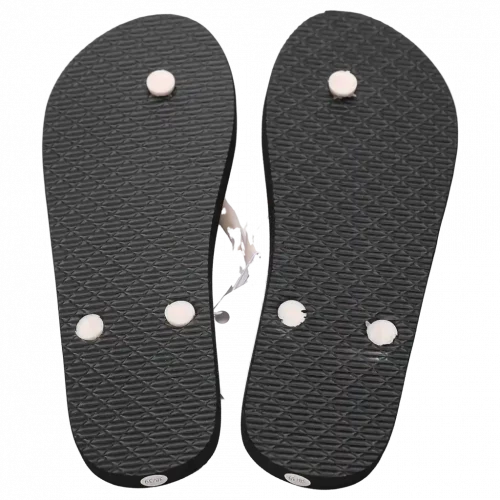 MUMUSO Damen Flip-Flops (Schwarz/40-41) mit niedlichem Bärenmotiv – ideal für den Sommer.