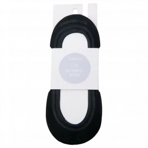 MUMUSO Damensocken (Schwarz) - klassische, rutschfeste Sneakersocken für den Alltag.