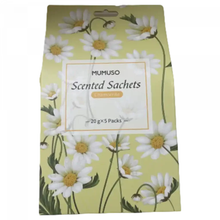 MUMUSO Duftbeutel mit Kamille, 5er Pack – ideales Produkt zur Raumbeduftung mit floralem Design.