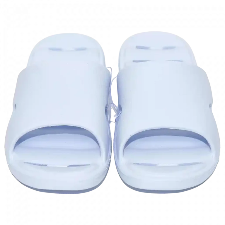 MUMUSO Duschslipper für Damen in Blau, bequem und ideal für das Badezimmer. Leicht und robust.
