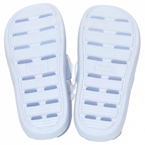 MUMUSO Duschslipper für Damen in Blau, bequem und ideal für das Badezimmer. Leicht und robust.