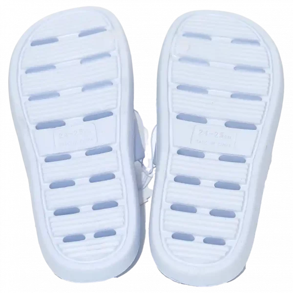 MUMUSO Duschslipper für Damen in Blau, bequem und ideal für das Badezimmer. Leicht und robust.