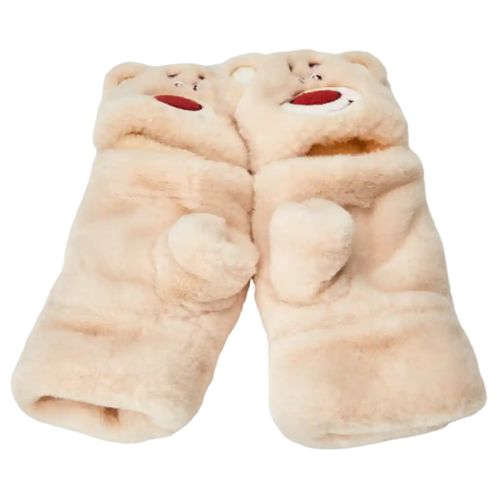 mumuso_faustlinge_beige_pluesch.webp MUMUSO Fäustlinge aus Plüsch in hellem Beige, ideal für kalte Tage und warme Hände.