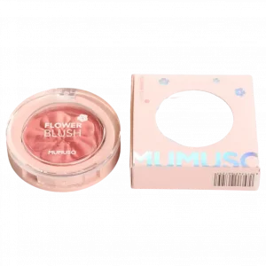 MUMUSO Flower Blush (Rosa), 41,6 g – blumiger Rouge für einen natürlichen Teint.